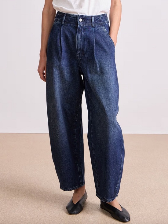 Apiece Apart Denim - NWOT Apiece Apart Bari Jean Delta Wash Barrel Jeans High Waist Cotton Size 25